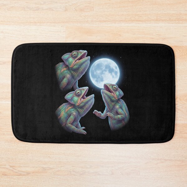 Item preview, Chameleon Howling Moon Art Animal Lover designed and sold by TerryConnells.
