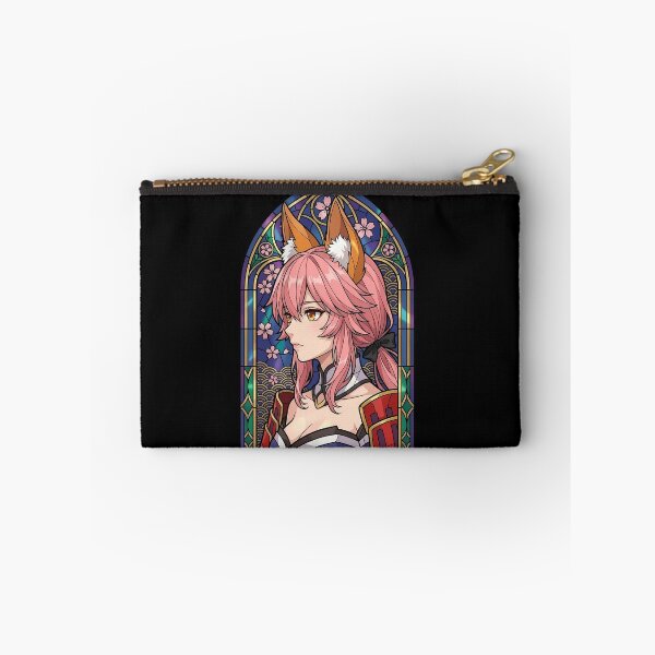 Item preview, Caster Tamamo no Mae Fate Grand Order Sakura Stained Glass Fox Spirit designed and sold by mildaclairmo.
