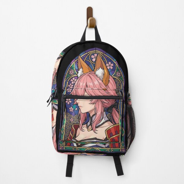 Item preview, Caster Tamamo no Mae Fate Grand Order Sakura Stained Glass Fox Spirit designed and sold by mildaclairmo.