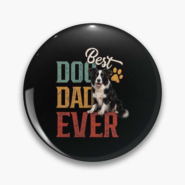 Item preview, Best Dog Dad Ever Border Collie T-Shirt designed and sold by OlyvieArt.