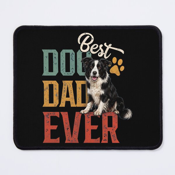 Item preview, Best Dog Dad Ever Border Collie T-Shirt designed and sold by OlyvieArt.