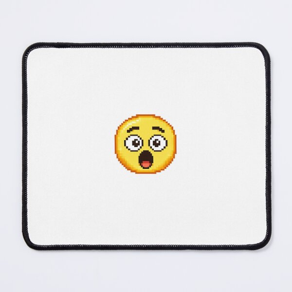 Item preview, Shocked Pixel Emoji – Retro 8 Bit Surprised Reaction Sticker designed and sold by ANiyati.