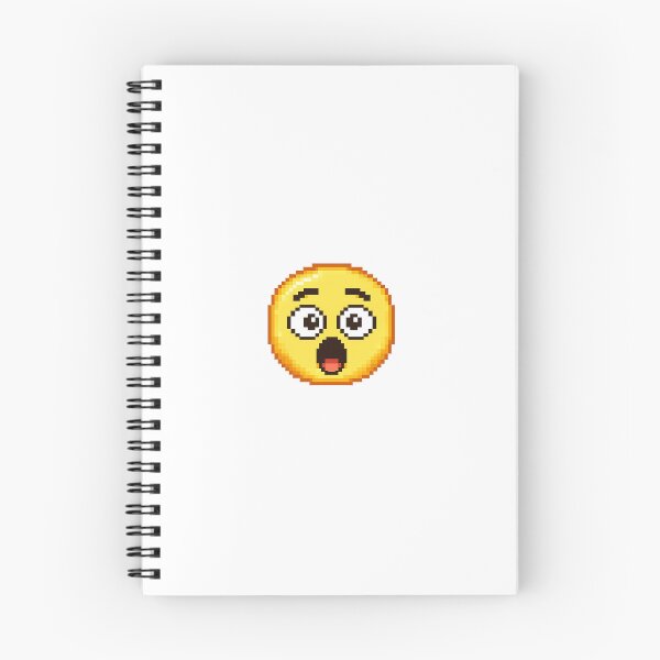 Item preview, Shocked Pixel Emoji – Retro 8 Bit Surprised Reaction Sticker designed and sold by ANiyati.