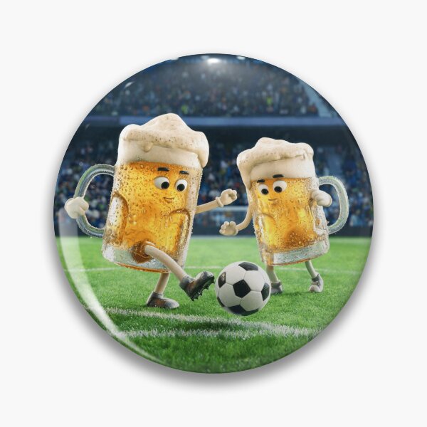 Item preview, Beers football designed and sold by BigBrainPrints.