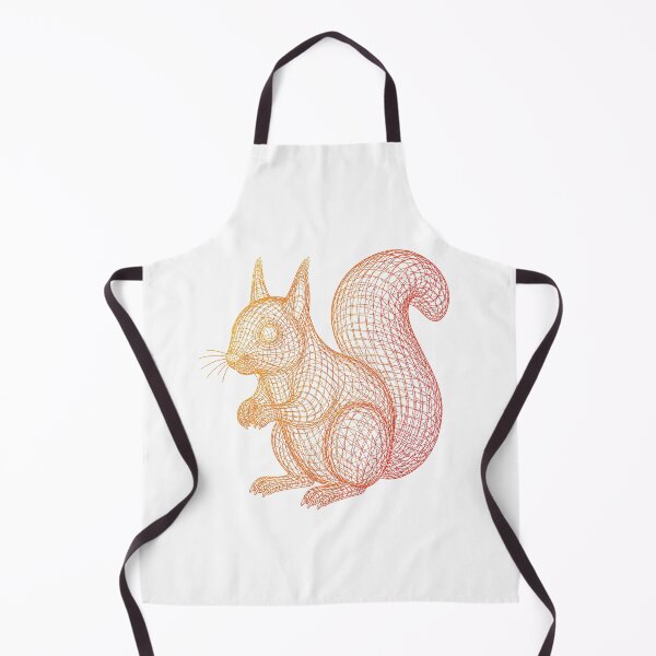 Item preview, Wireframe Squirrel designed and sold by SecretSquirrellDesigns.