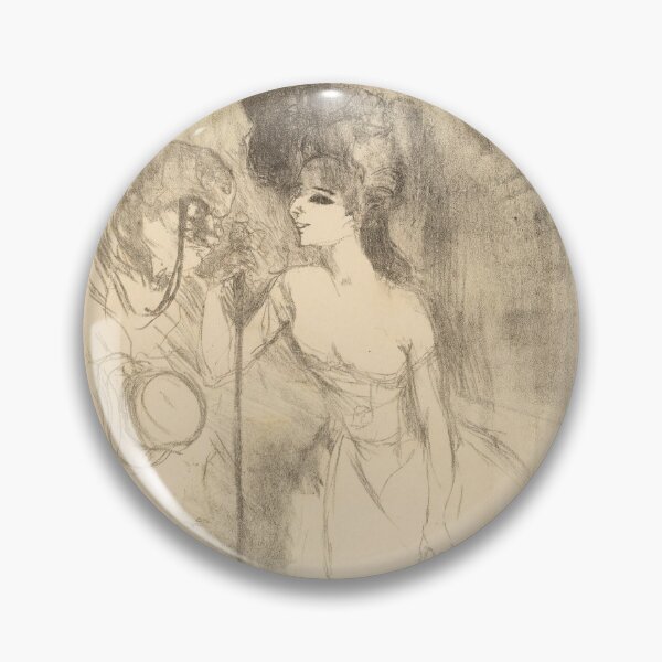 Item preview, Anna Held and Baldy by Henri de Toulouse-Lautrec | Cabaret Fine Art Poster designed and sold by artofuniverse.