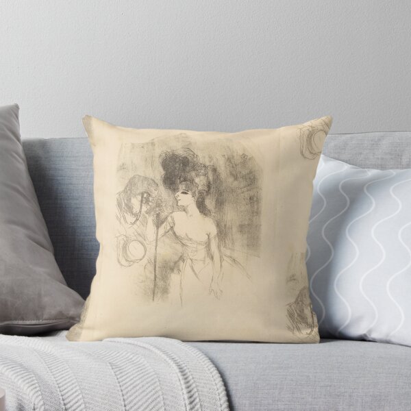 Item preview, Anna Held and Baldy by Henri de Toulouse-Lautrec | Cabaret Fine Art Poster designed and sold by artofuniverse.