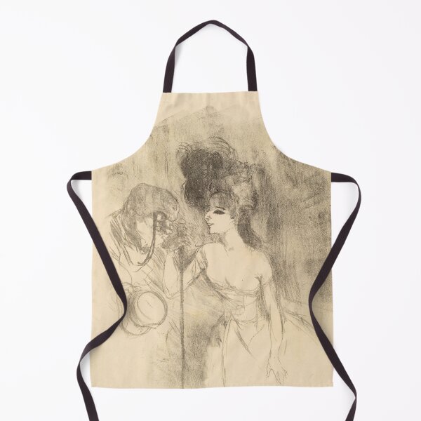 Item preview, Anna Held and Baldy by Henri de Toulouse-Lautrec | Cabaret Fine Art Poster designed and sold by artofuniverse.