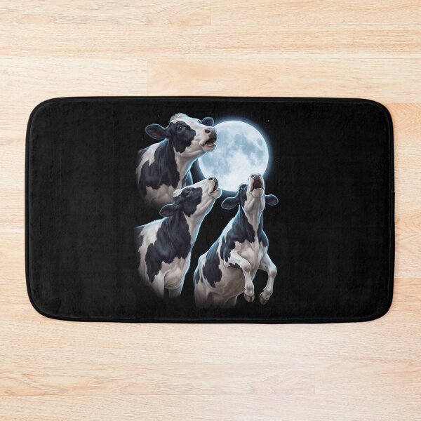 Item preview, Cow Howling Moon Art Animal Lover designed and sold by TerryConnells.
