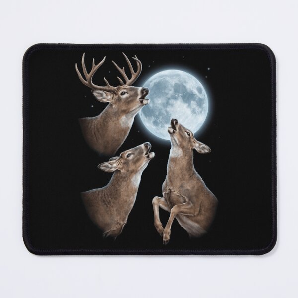 Item preview, Deer Howling Moon Art Animal Lover designed and sold by TerryConnells.