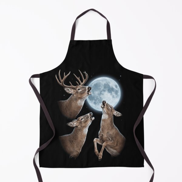 Item preview, Deer Howling Moon Art Animal Lover designed and sold by TerryConnells.