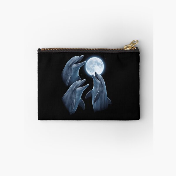 Item preview, Dolphin Howling Moon Art Animal Lover designed and sold by TerryConnells.