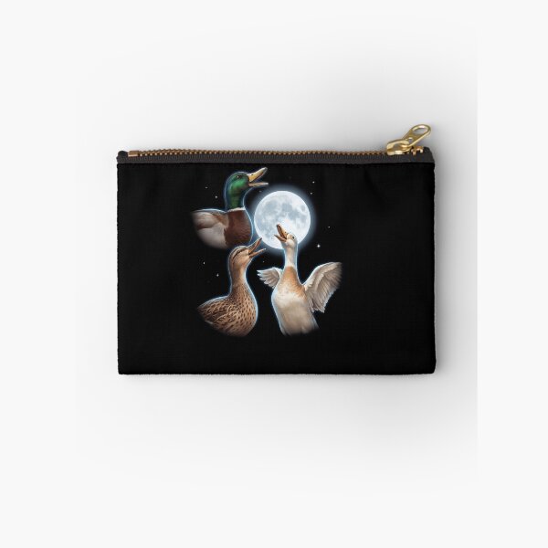 Item preview, Duck Howling Moon Art Animal Lover designed and sold by TerryConnells.