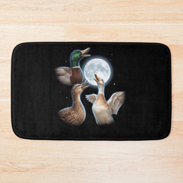 Item preview, Duck Howling Moon Art Animal Lover designed and sold by TerryConnells.