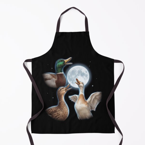 Item preview, Duck Howling Moon Art Animal Lover designed and sold by TerryConnells.