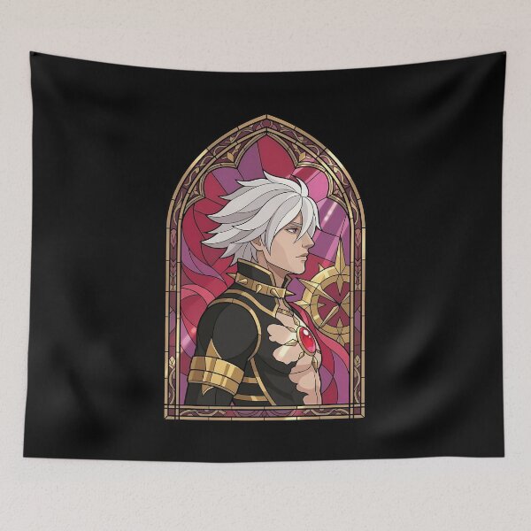 Item preview, Karna Fate Grand Order Noble Warrior Stained Glass designed and sold by mildaclairmo.
