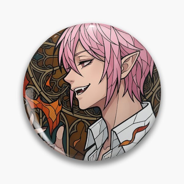 Item preview, Alice Asmodeus Iruma Kun Dark Gothic Stained Glass Anime designed and sold by mildaclairmo.