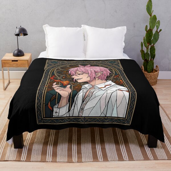 Item preview, Alice Asmodeus Iruma Kun Dark Gothic Stained Glass Anime designed and sold by mildaclairmo.