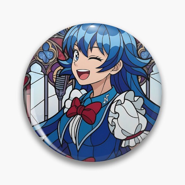 Item preview, Iruma Suzuki Iruma Kun Idol Stained Glass Anime designed and sold by mildaclairmo.