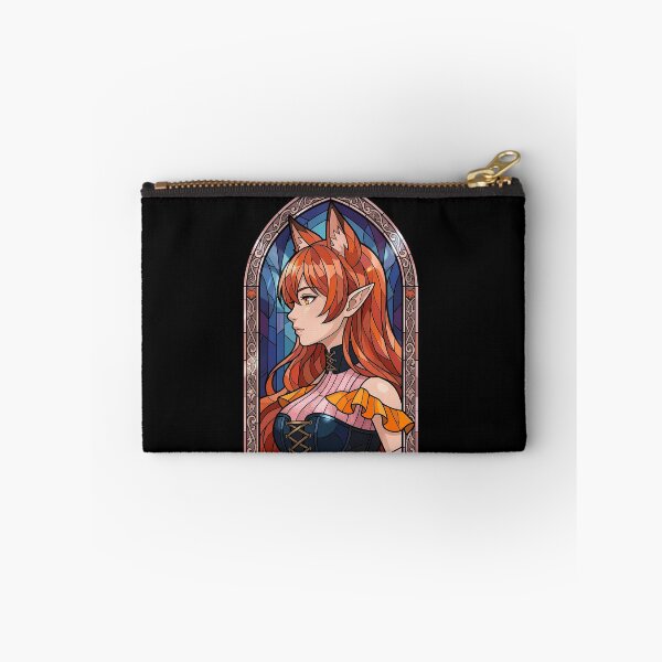 Item preview, Amelie Azazel Iruma Kun Fox Ears Stained Glass Anime Girl designed and sold by mildaclairmo.