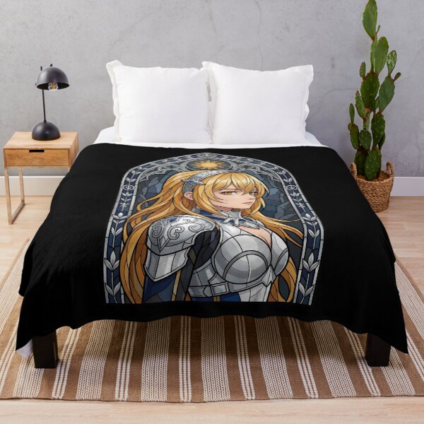Item preview, Ais Wallenstein DanMachi Silver Knight Stained Glass designed and sold by mildaclairmo.