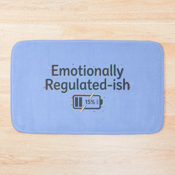 Item preview, Funny Neurodivergent Therapist Design Emotionally Regulated Ish LGBTQ ADHD Humor Gift designed and sold by Im-Ara.