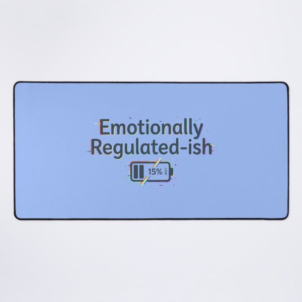 Item preview, Funny Neurodivergent Therapist Design Emotionally Regulated Ish LGBTQ ADHD Humor Gift designed and sold by Im-Ara.