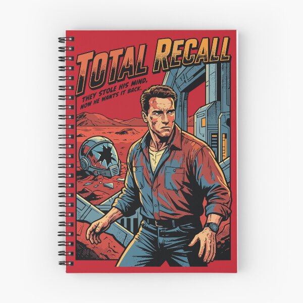 Item preview, Total Recall Comic Book Cover designed and sold by tigrootiger.
