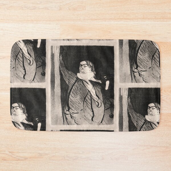 Item preview, Aristide Bruant by Henri de Toulouse-Lautrec | Vintage Paris Cabaret Poster Art designed and sold by artofuniverse.