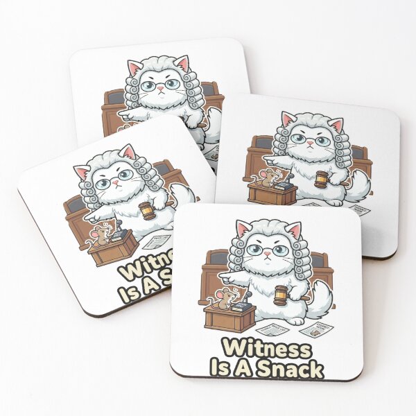 Item preview, El testigo es un aperitivo - Juez gato gracioso designed and sold by Wennity.