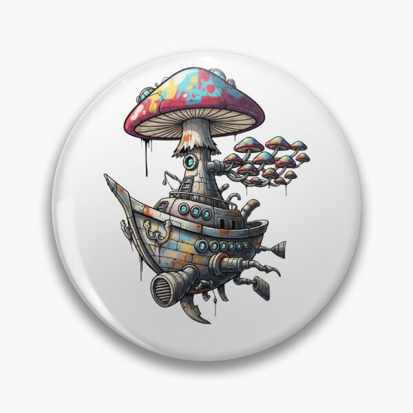 Item preview, Rust & Reishi: The Bio-Mechanical Fungi Ship designed and sold by Dzblack.