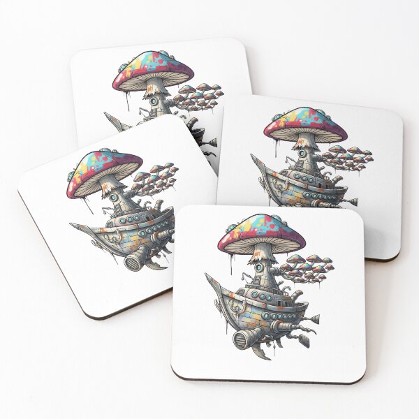 Item preview, Rust & Reishi: The Bio-Mechanical Fungi Ship designed and sold by Dzblack.
