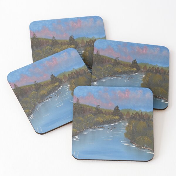 Item preview, The River Dee at Ballater designed and sold by VRHCanvasArt.
