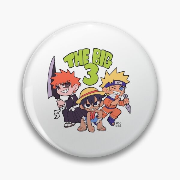 Item preview, The Big 3 Shonen Legends Chibi Bundle designed and sold by Snowdog-Art.
