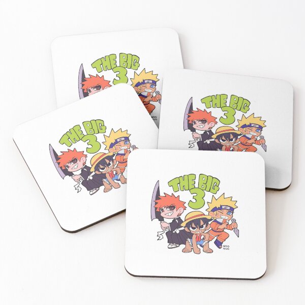 Item preview, The Big 3 Shonen Legends Chibi Bundle designed and sold by Snowdog-Art.