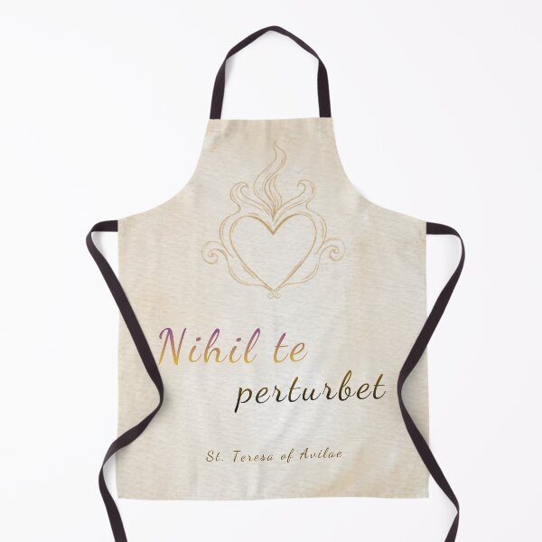 Item preview, Let Nothing Disturb You - St. Teresa of Avila Saint Quote Art designed and sold by Très Joli Brothers.