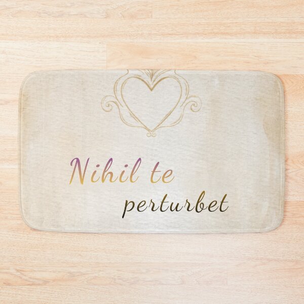 Item preview, Let Nothing Disturb You - St. Teresa of Avila Saint Quote Art designed and sold by Très Joli Brothers.
