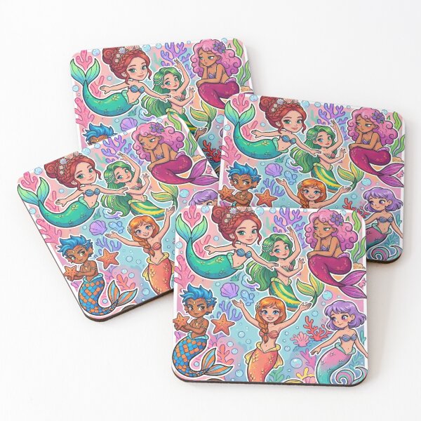 Item preview, Many mermaids designed and sold by PP&RAINBOW SHOP.