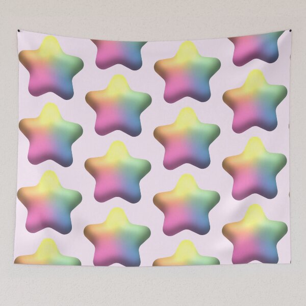 Item preview, Rainbow Star – Colorful Shape Design designed and sold by EmeraldeaArt.