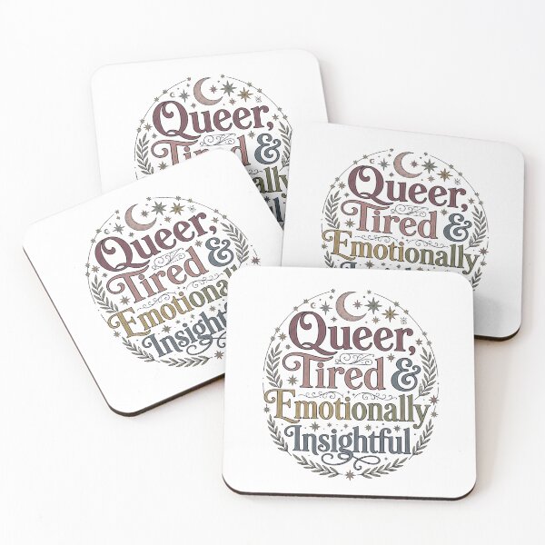 Item preview, Funny Queer Therapist Dark Academia Design Neurodivergent ADHD Mental Health Humor designed and sold by Im-Ara.