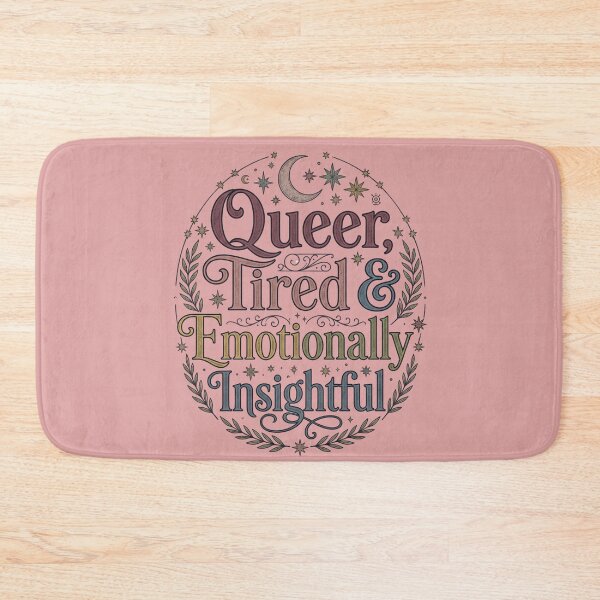 Item preview, Funny Queer Therapist Dark Academia Design Neurodivergent ADHD Mental Health Humor designed and sold by Im-Ara.