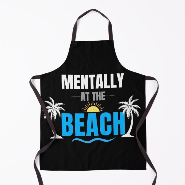 Item preview, Mentally At The Beach Summer Vacation Minimal Tropical Streetwear Design designed and sold by Uvclick.