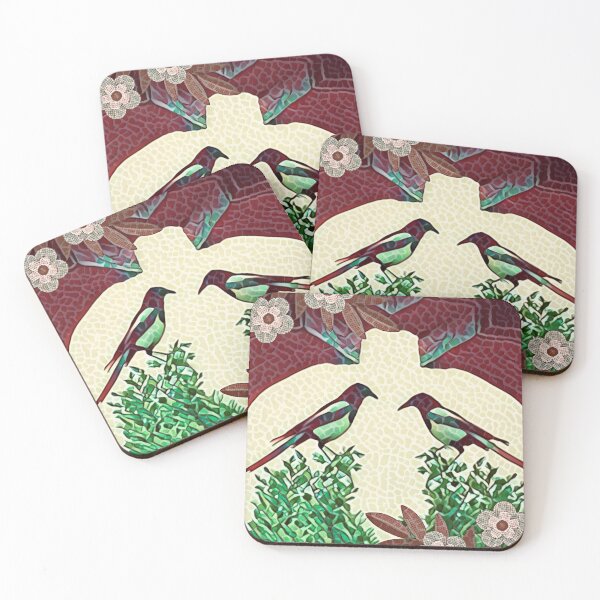 Item preview, Mosaic Magpies  designed and sold by oh-bi-me.