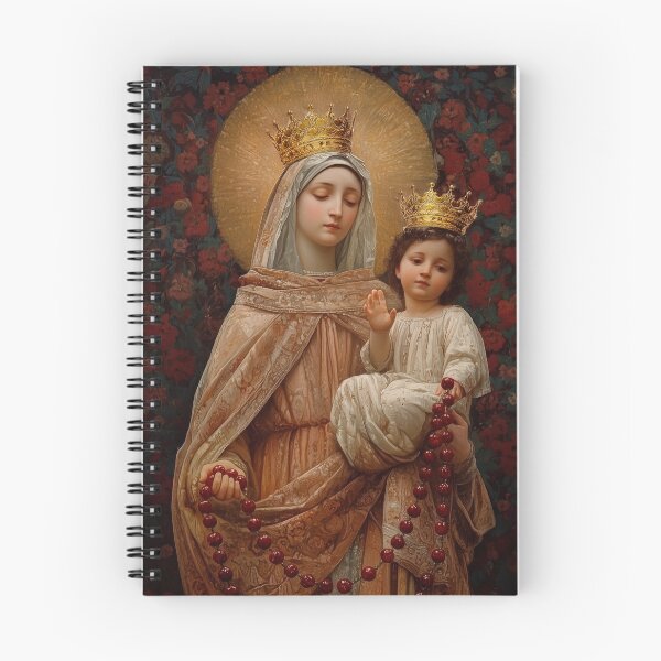 Item preview, Our Lady of the Rosary designed and sold by SanctifiedSouls.