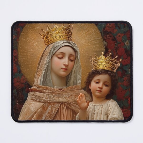 Item preview, Our Lady of the Rosary designed and sold by SanctifiedSouls.
