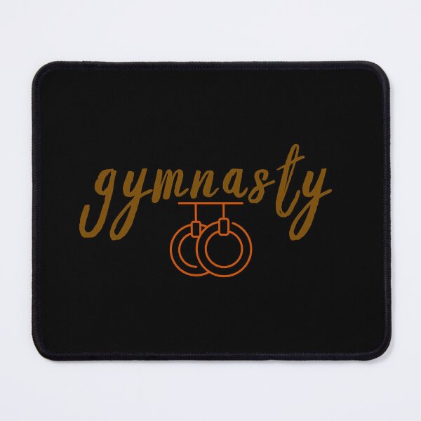 Item preview, Vintage Gymnastics Rings Stylish Typography designed and sold by LoudVictory.