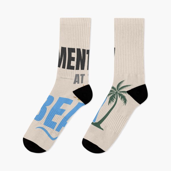 Item preview, Mentally At The Beach Aesthetic Beige Tropical Summer Minimal Design designed and sold by Uvclick.