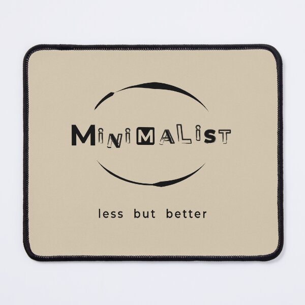 Item preview, Minimalist Typography Design Black | Bold Clean Modern Aesthetic Text Art designed and sold by unique art and design.