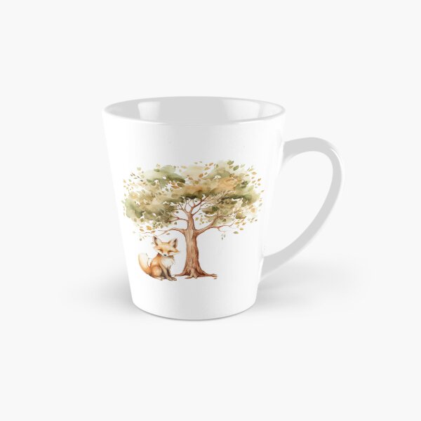 Item preview, Fox Beneath the Autumn Tree Nature Aesthetic designed and sold by JoPiCreative.