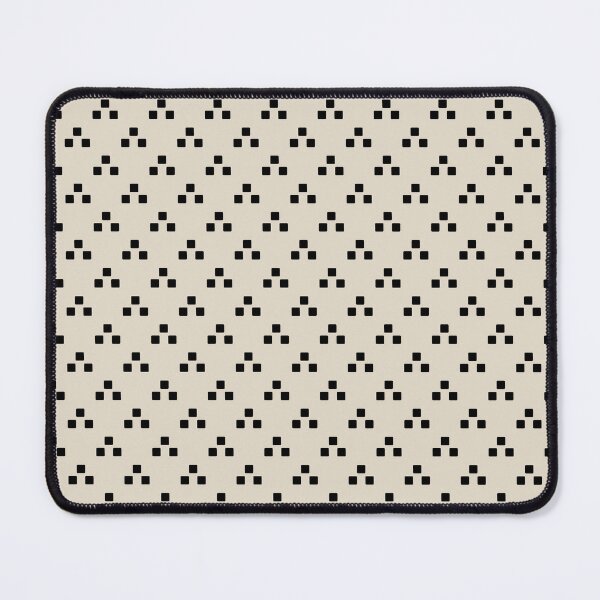 Item preview, Bone & black mini squares designed and sold by Mint + Midnight.